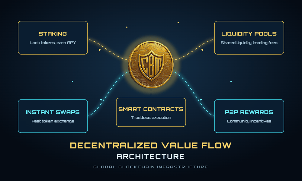 CBM Connected Ecosystem Network Diagram